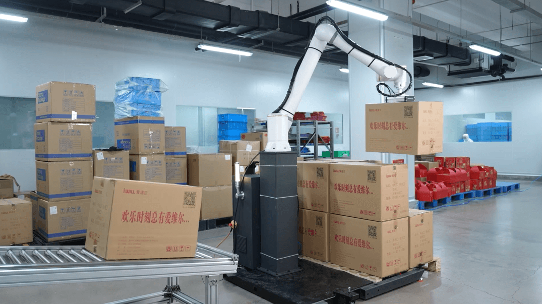 Palletizng in Bread Factory with Fairino FR30