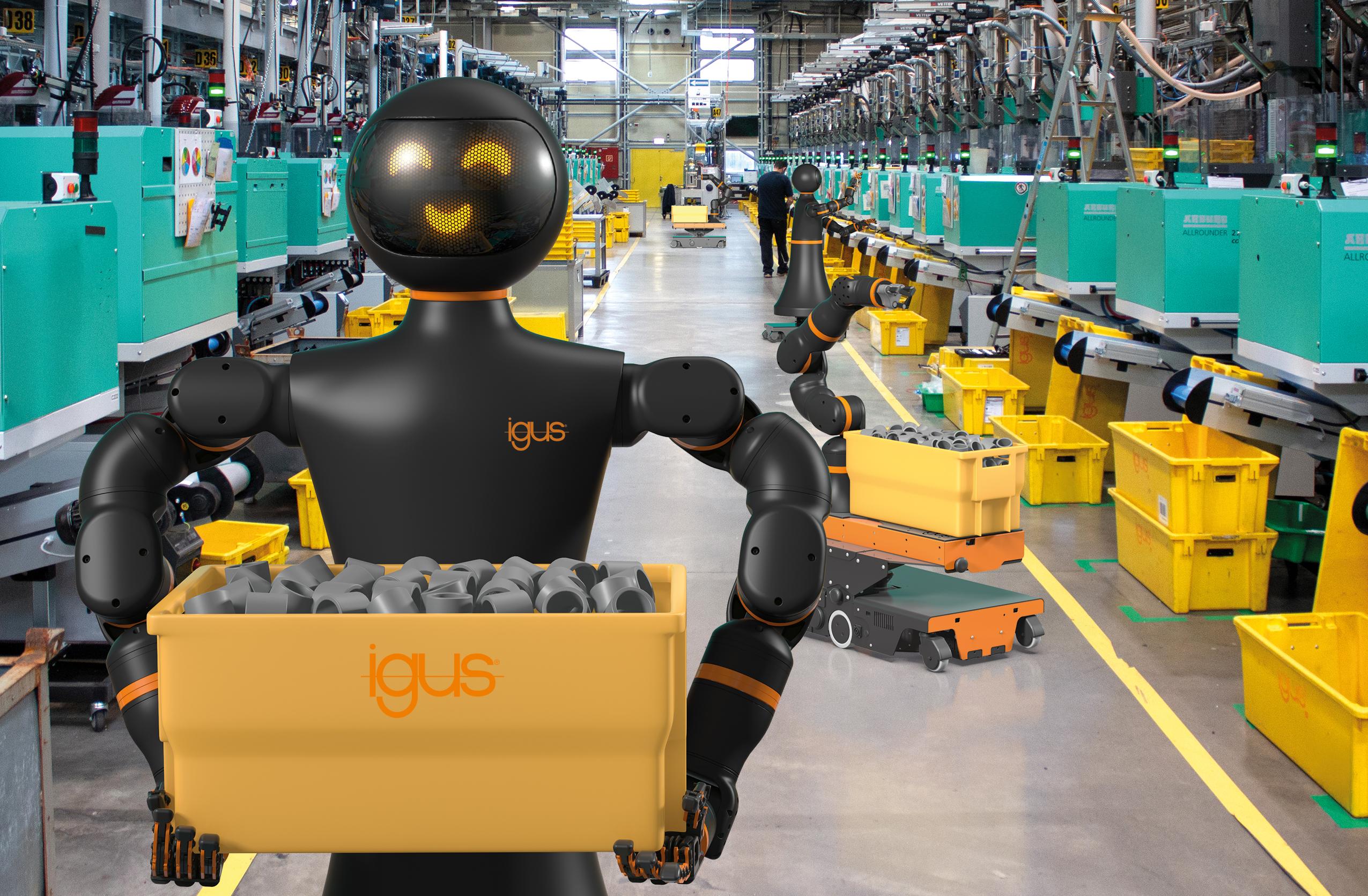 Iggy Rob: The smart, autonomous robot for modern working environments