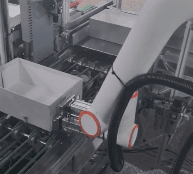 Shoe Box Labelling with Fairino FR5 Robot